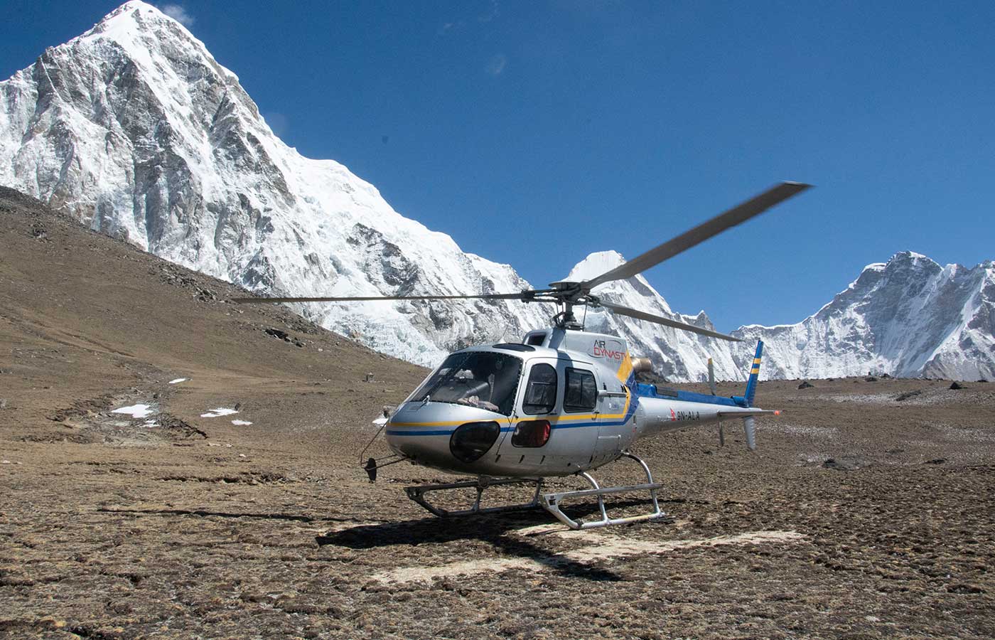 Everest Base Camp Trek with Helicopter Return landscape view